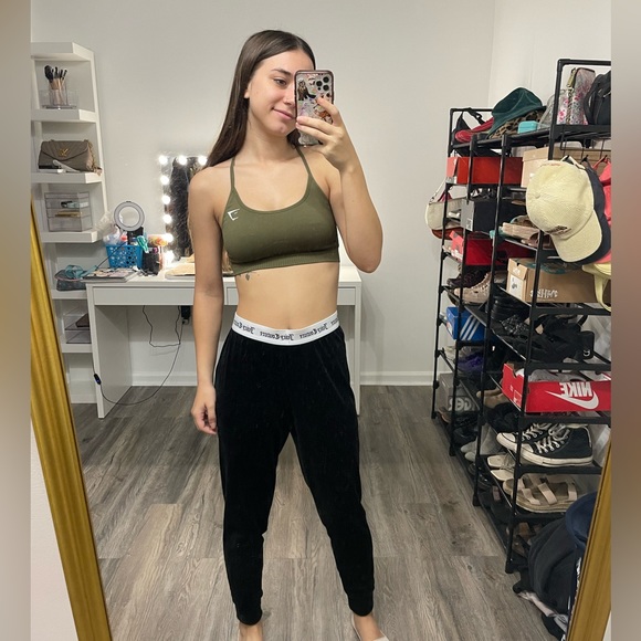 Juicy Couture velour track pants with stretchy waistband - Picture 3 of 4